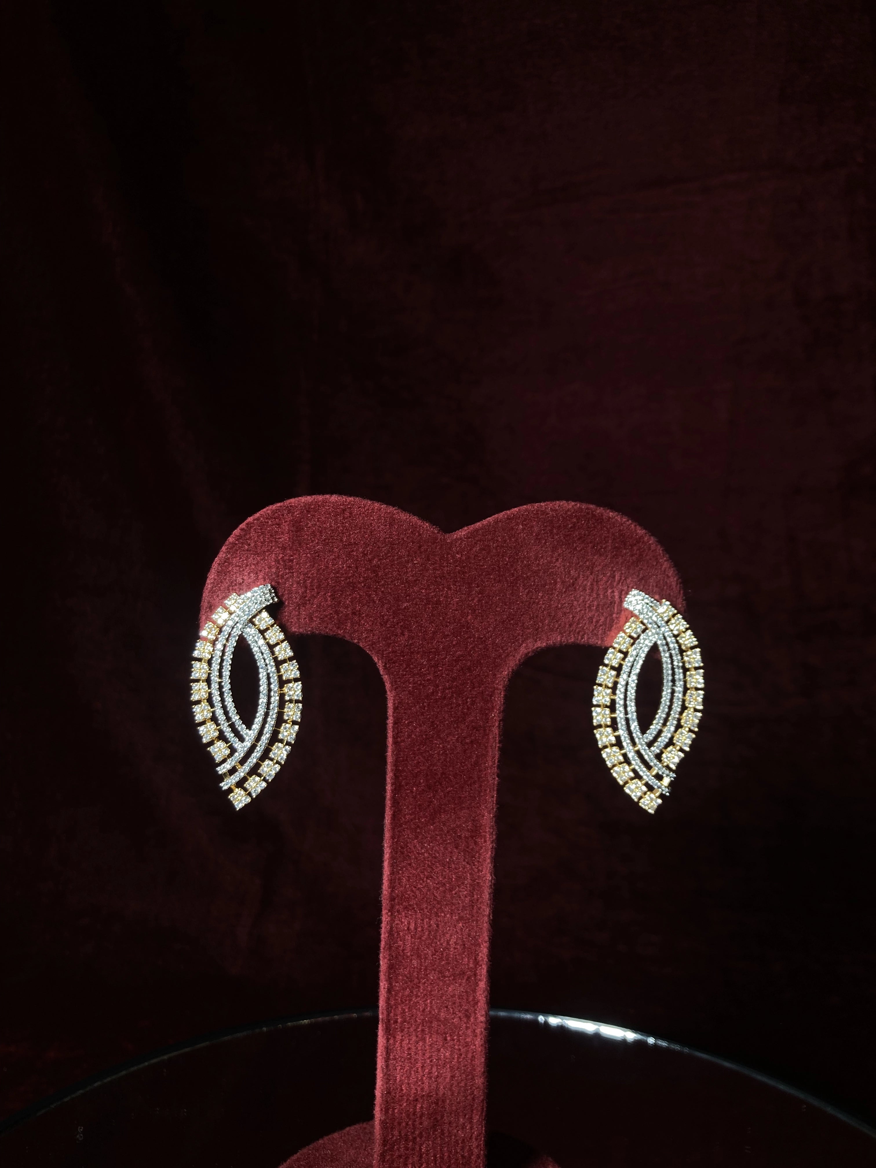 Diamond Studded Wraparound Necklace