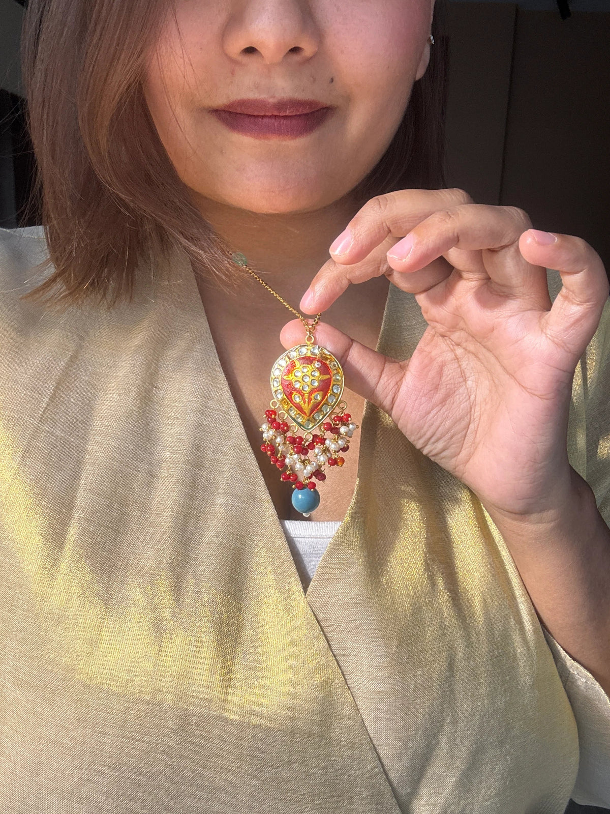 Flame and Rain Pendant