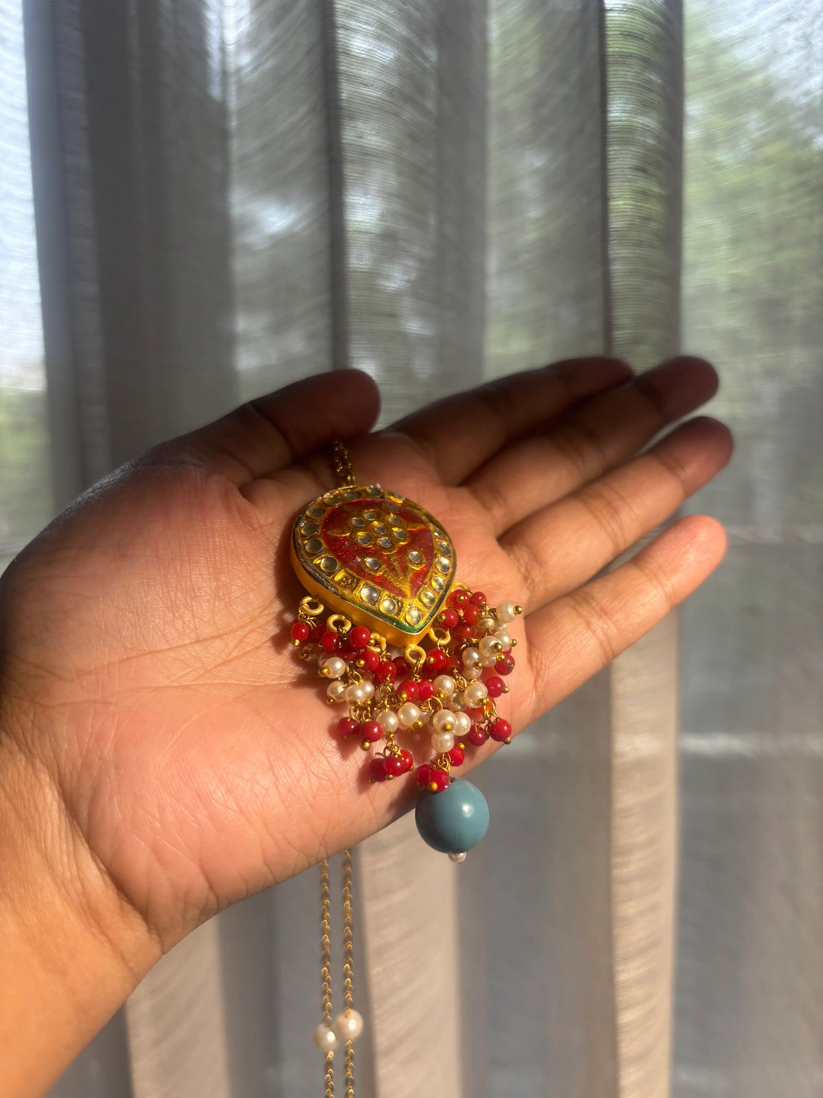 Flame and Rain Pendant