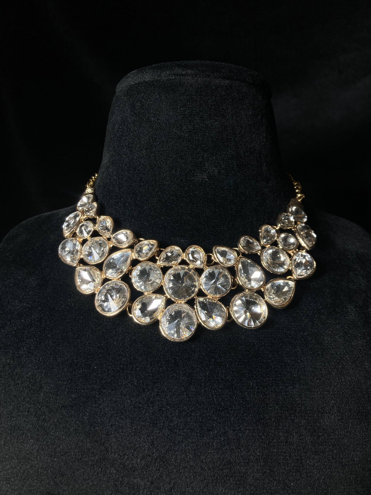 Crystal In Layers Necklace