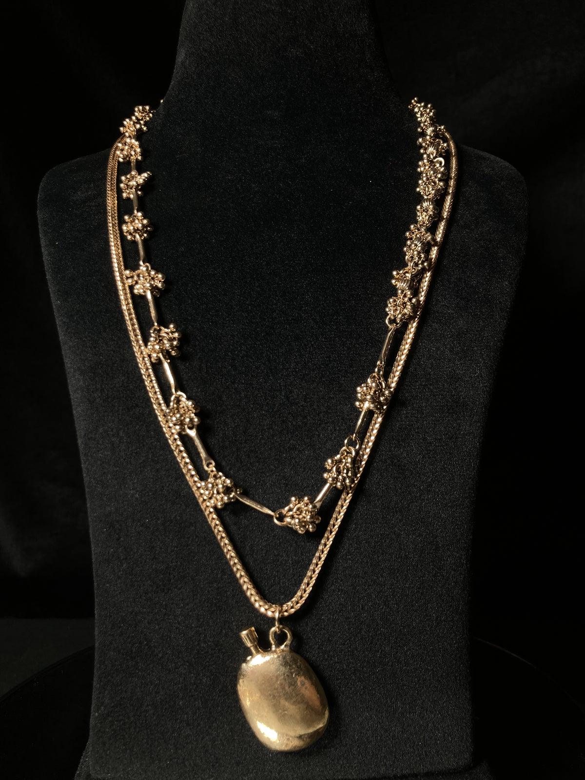 Midas Layered Charm Necklace