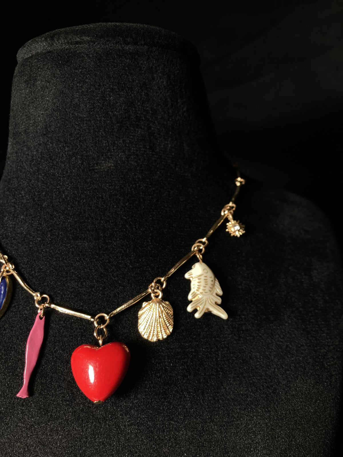 Hearts and Shells Necklace