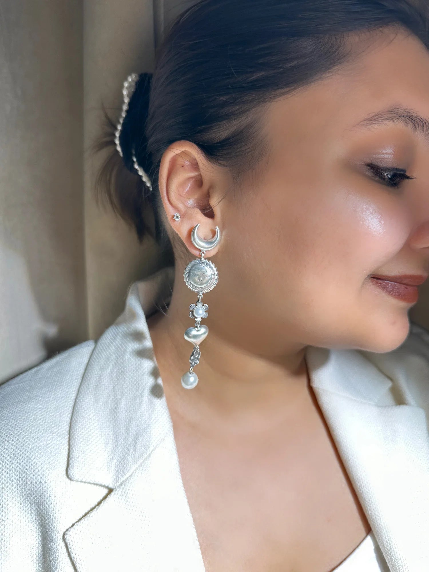 Noor-e-Aftab Celestial Earrings