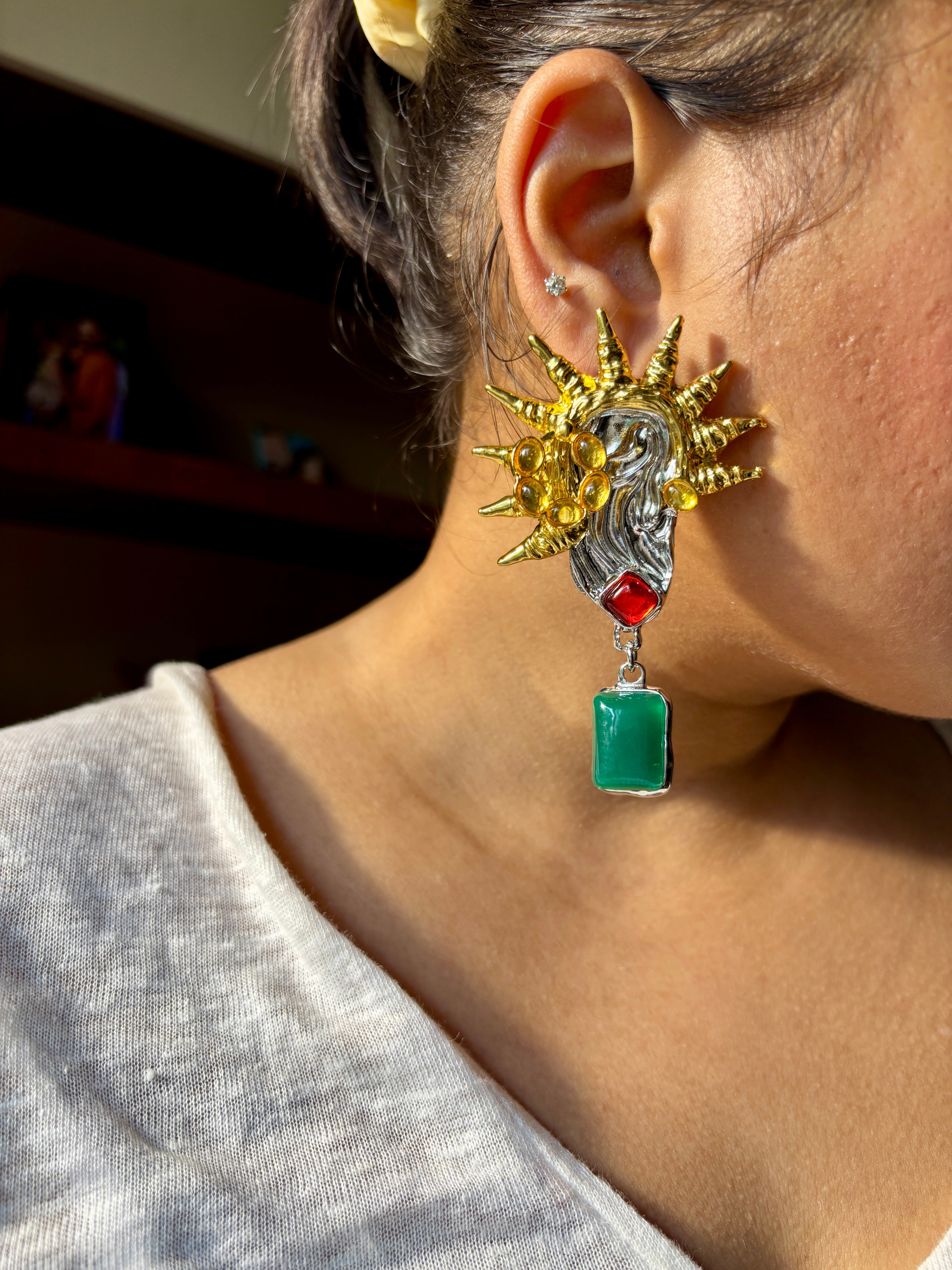 I hear You Statement Earrings