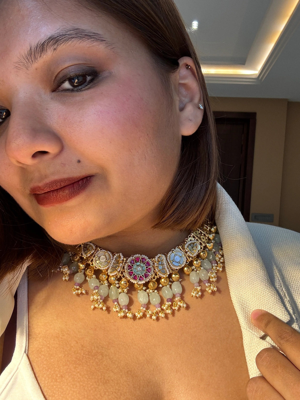 Blue Lagoon Choker Set