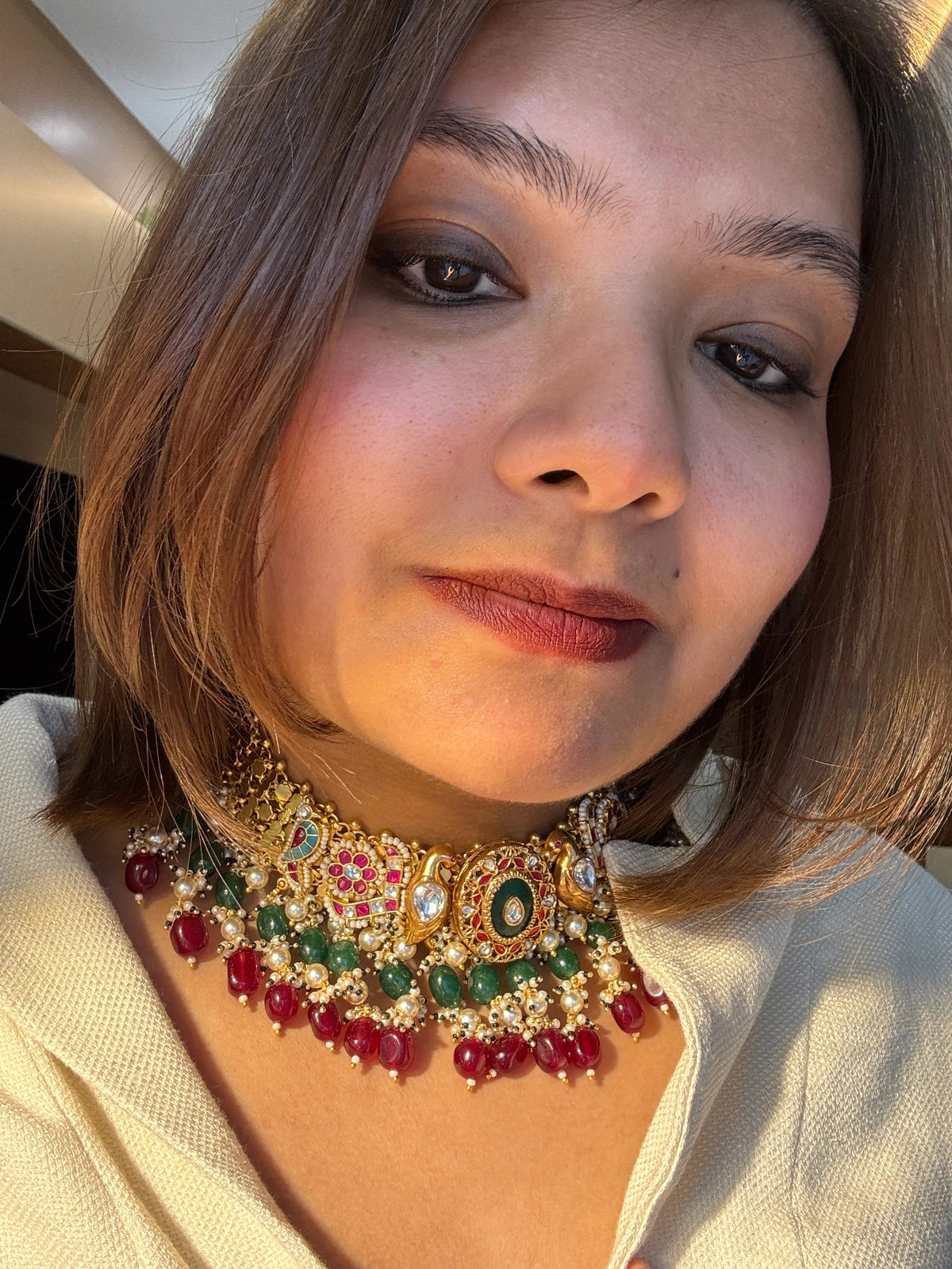 Naqqashi Multicolor Necklace