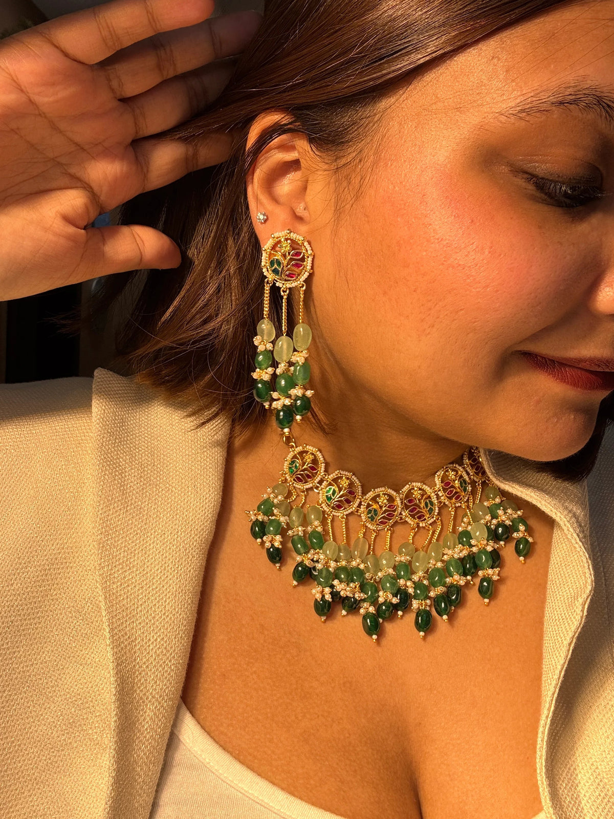 Evergreen Color Choker