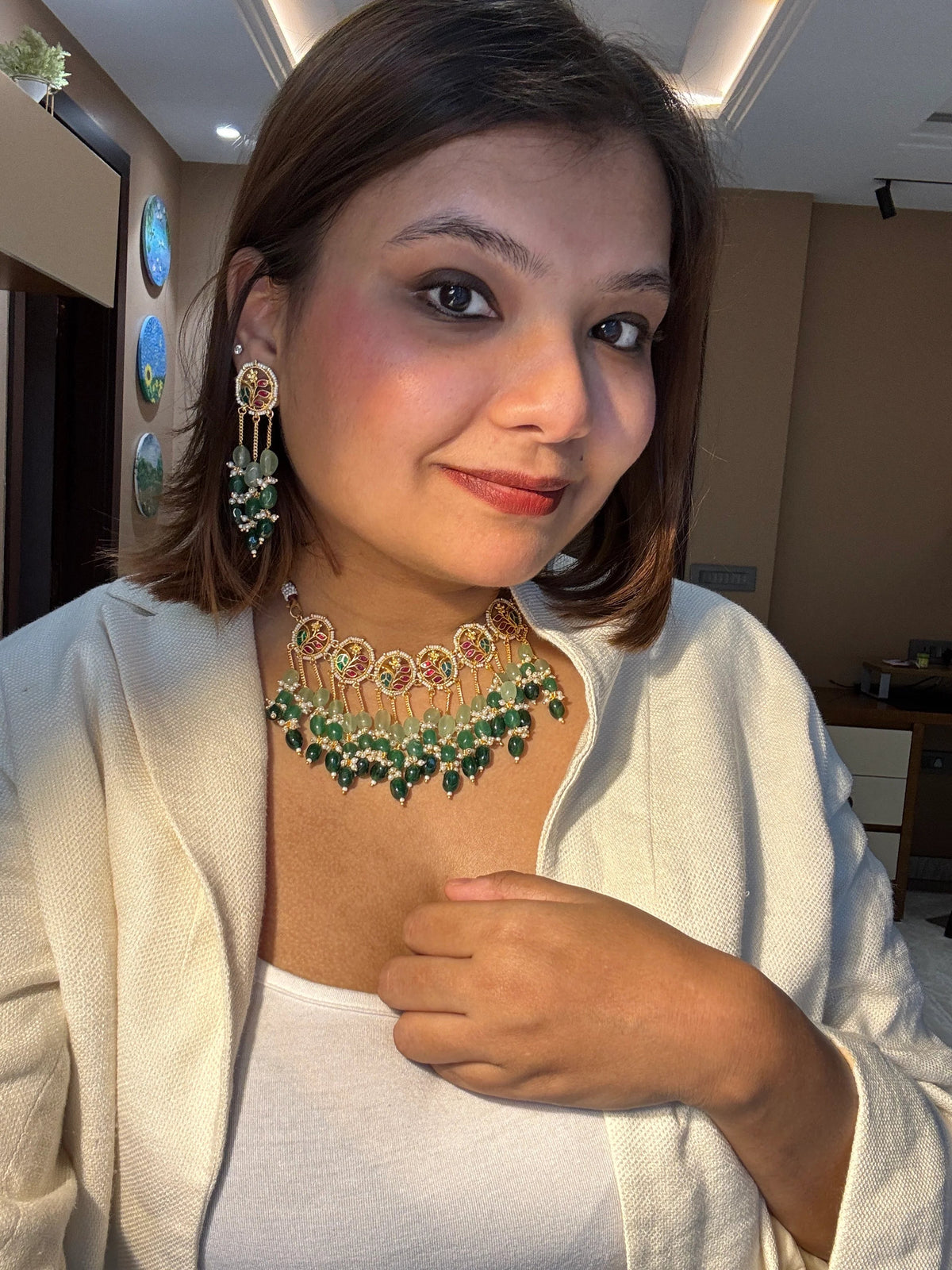 Evergreen Color Choker