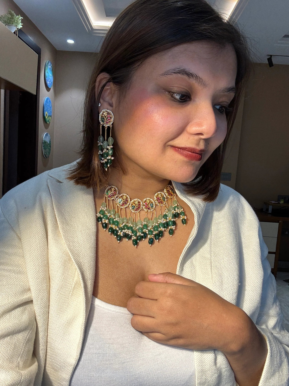Evergreen Color Choker