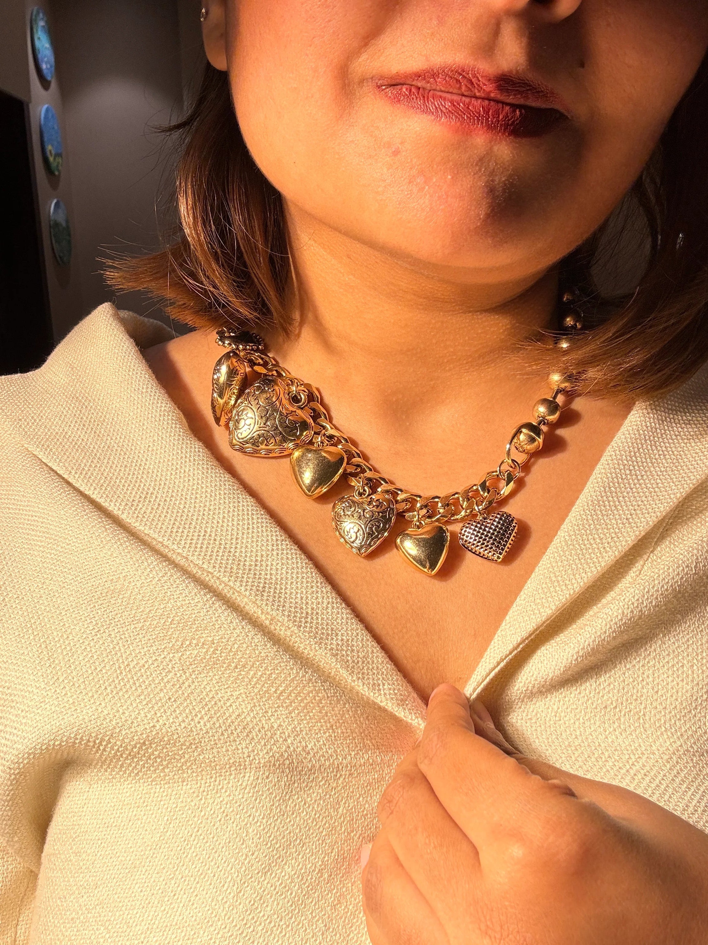 Golden Heart Necklace