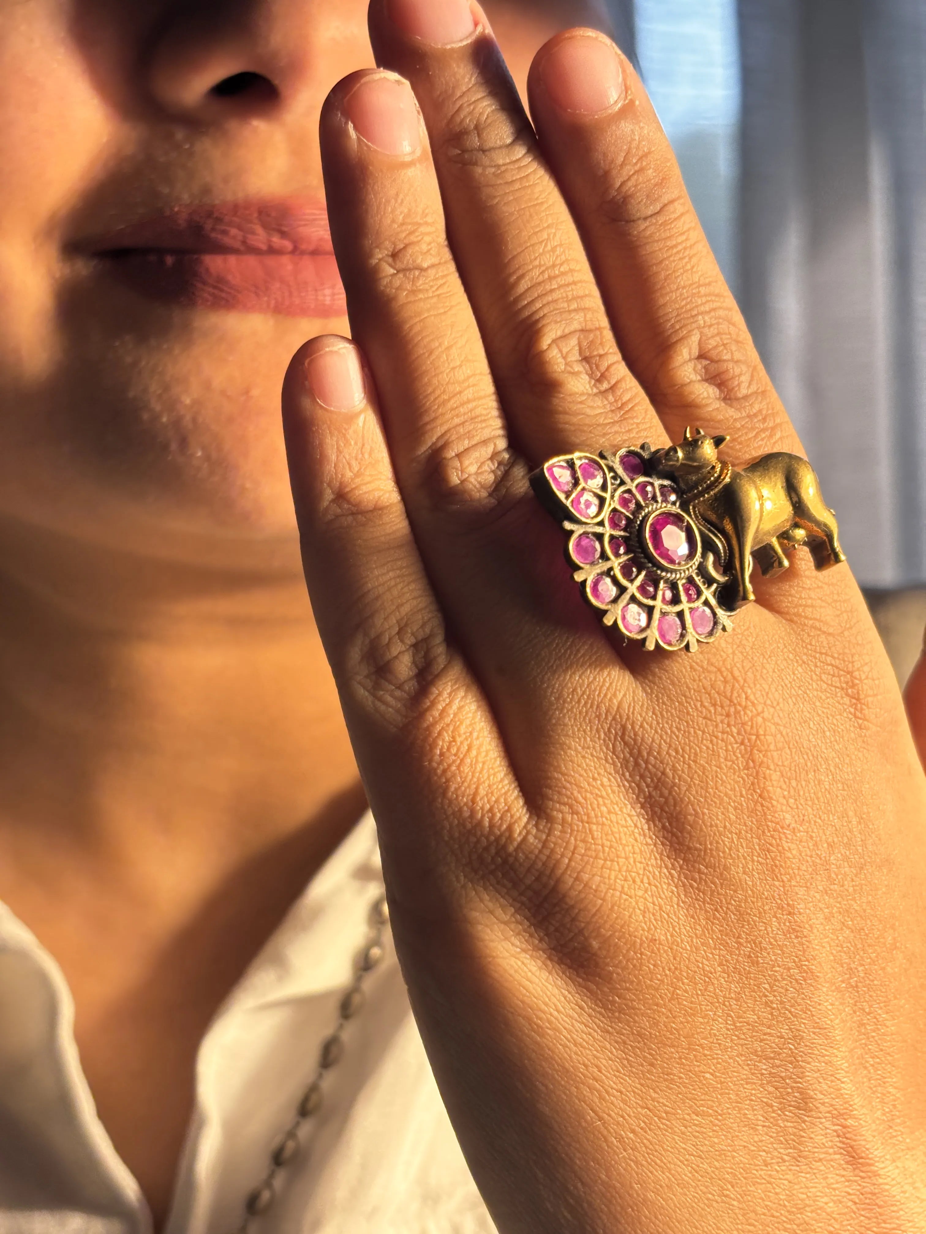 Noori Pendant and Ring