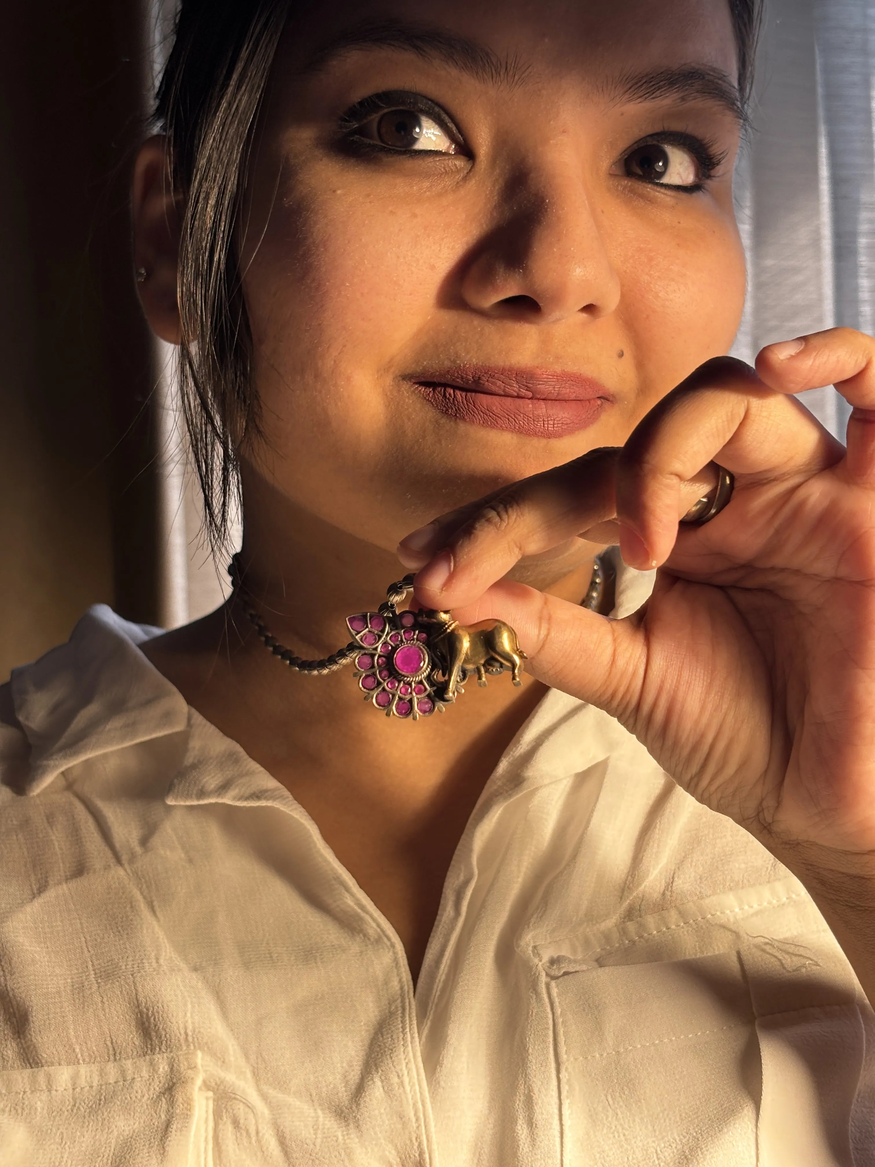 Noori Pendant and Ring