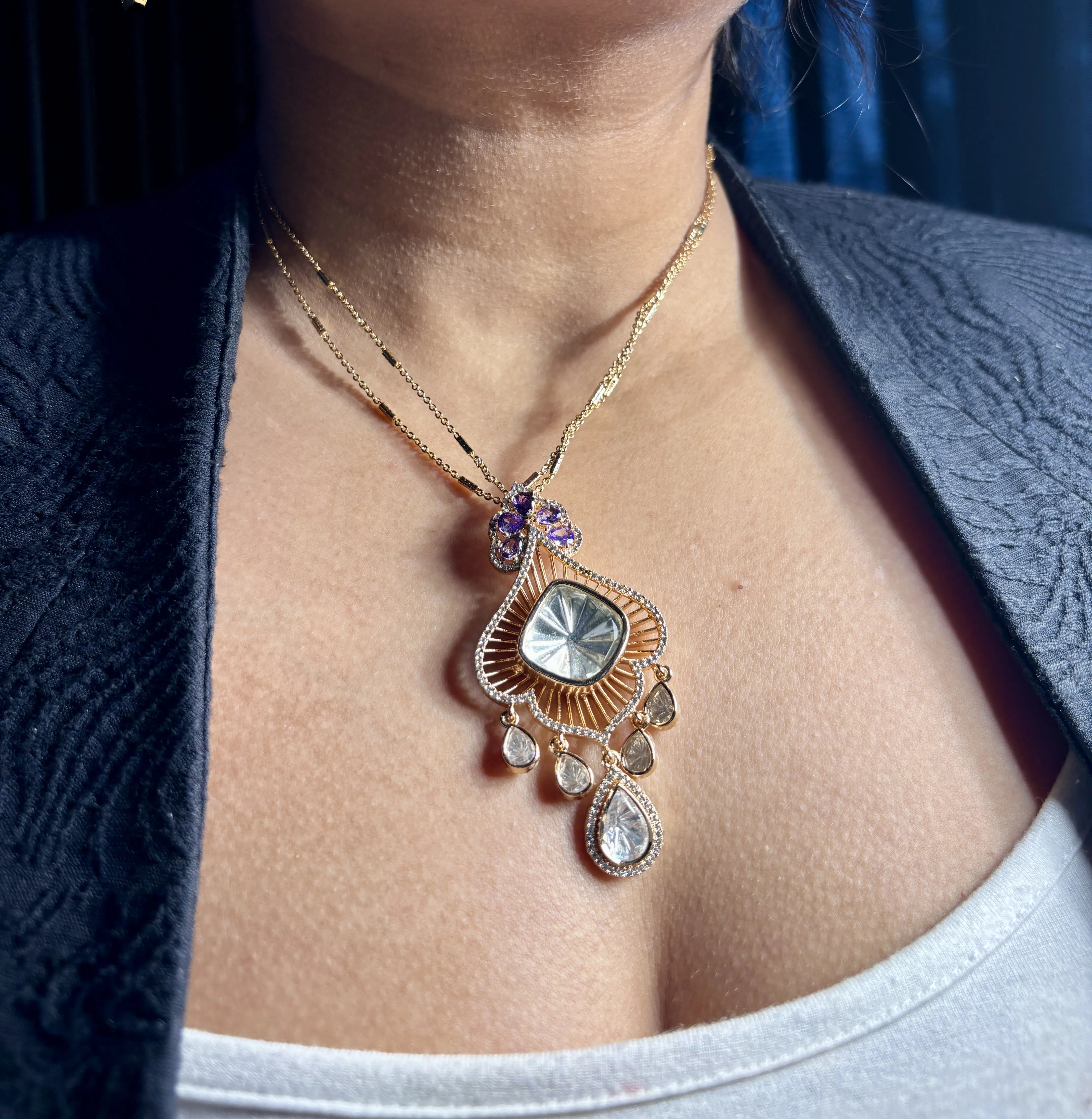 Selena Lavender Pendant