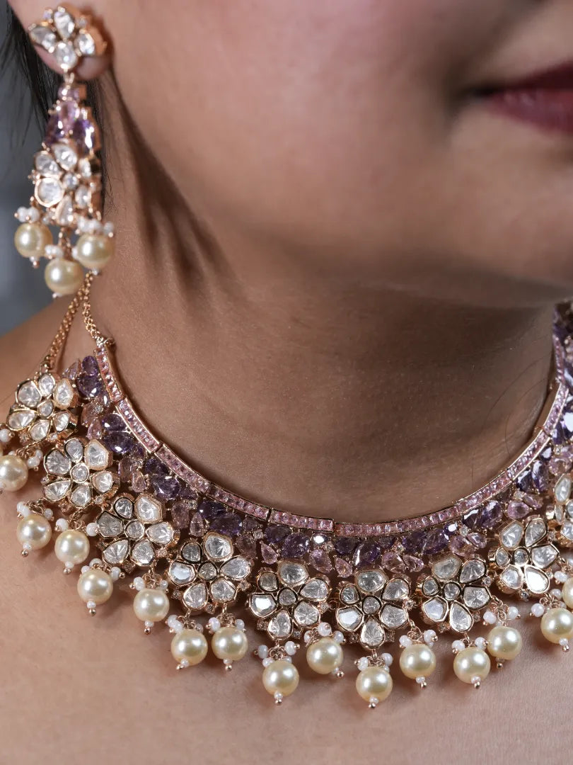 Rosette Luna Glow Necklace