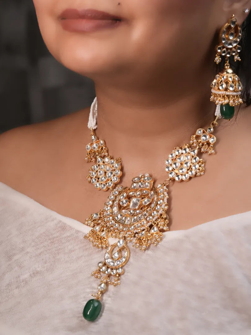 22k gold plated Zewar-e-Ruh Raani Haar