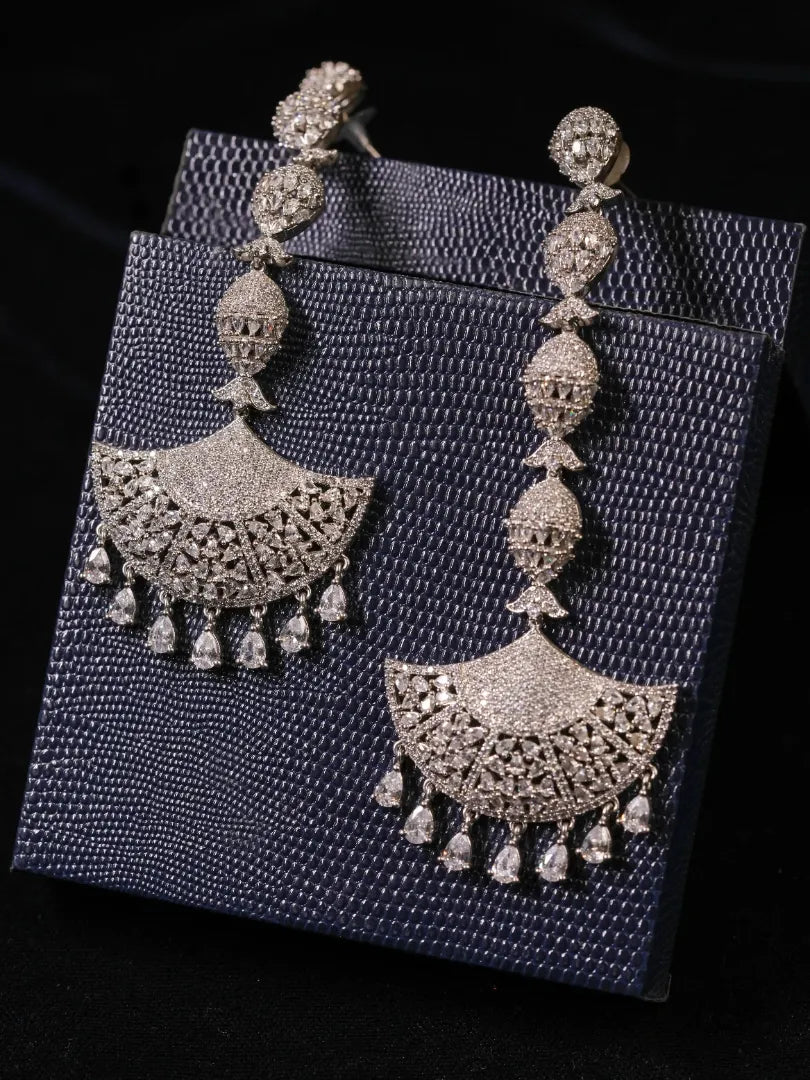 Diamond Cascade Danglers