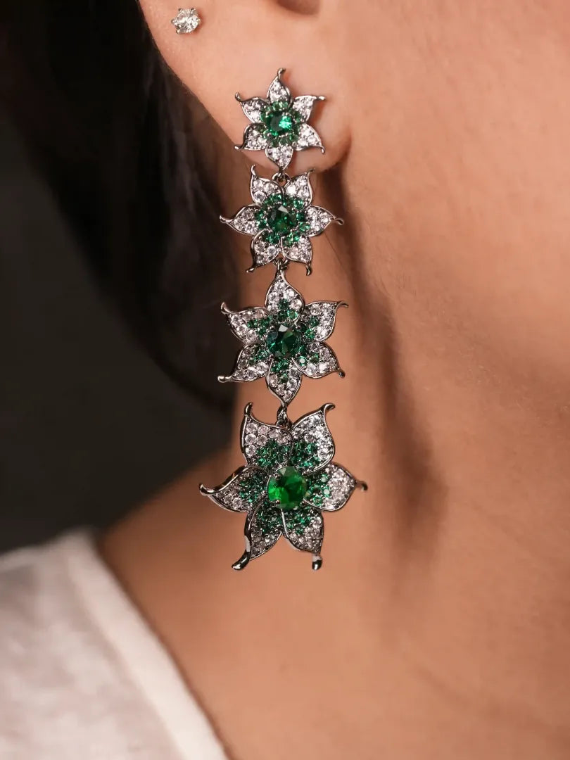 Starry Cascade Danglers