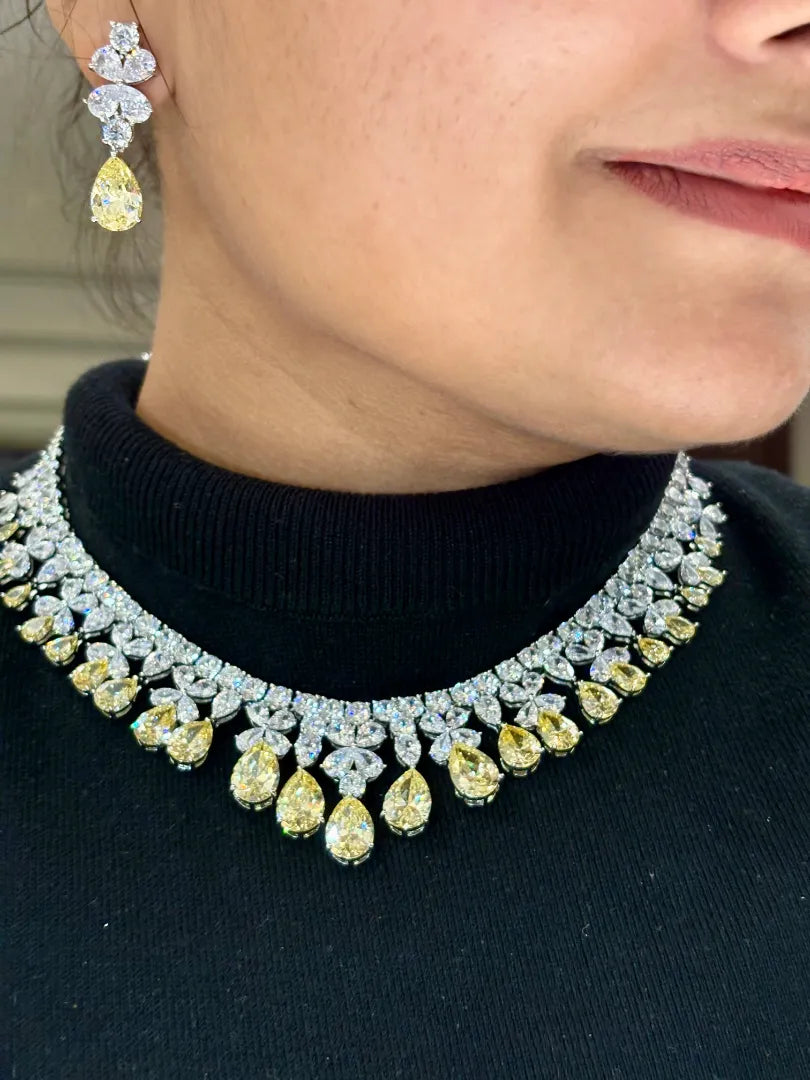 Aurora Citrine Dream Necklace Set