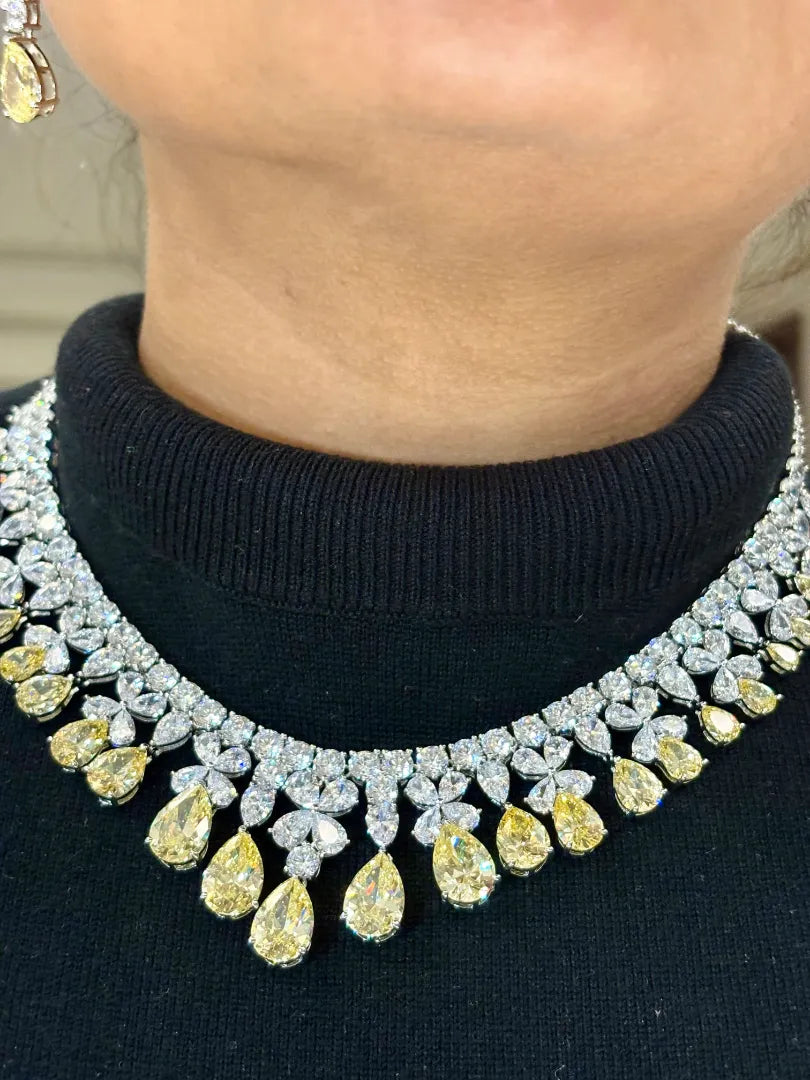 Aurora Citrine Dream Necklace Set