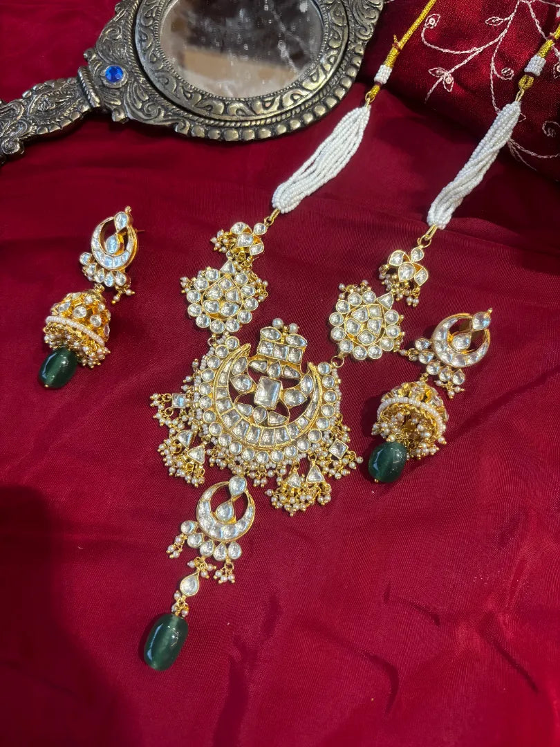22k gold plated Zewar-e-Ruh Raani Haar