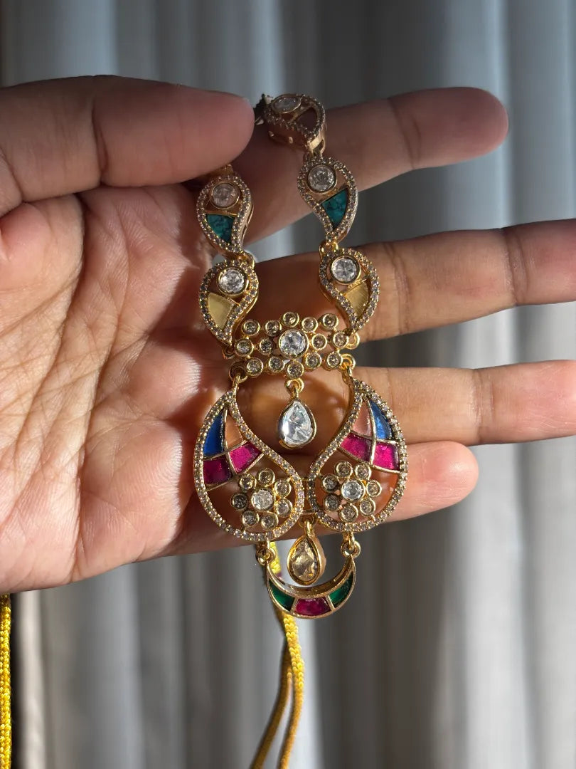 Amara Semi Precious Stones Necklace