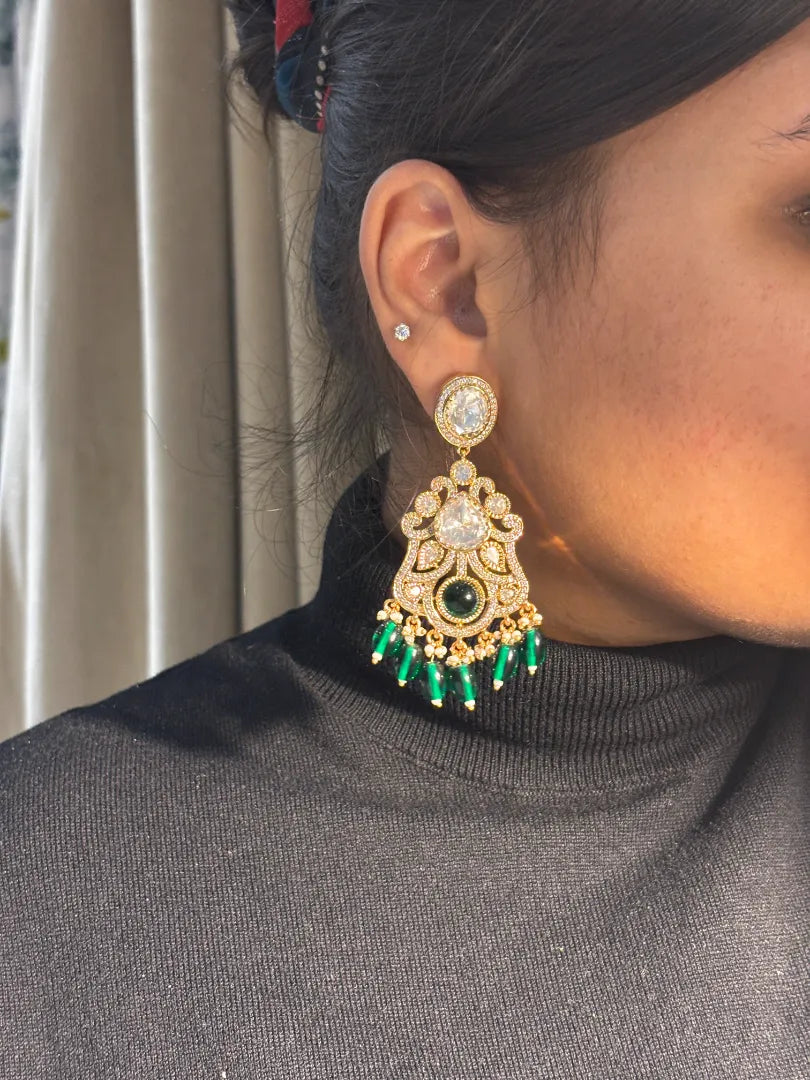 Nayra Earring In Green