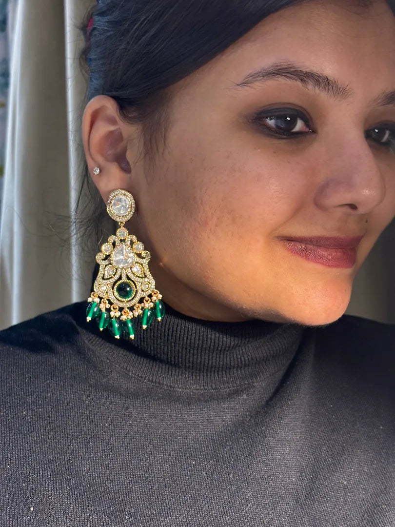 Nayra Earring In Green