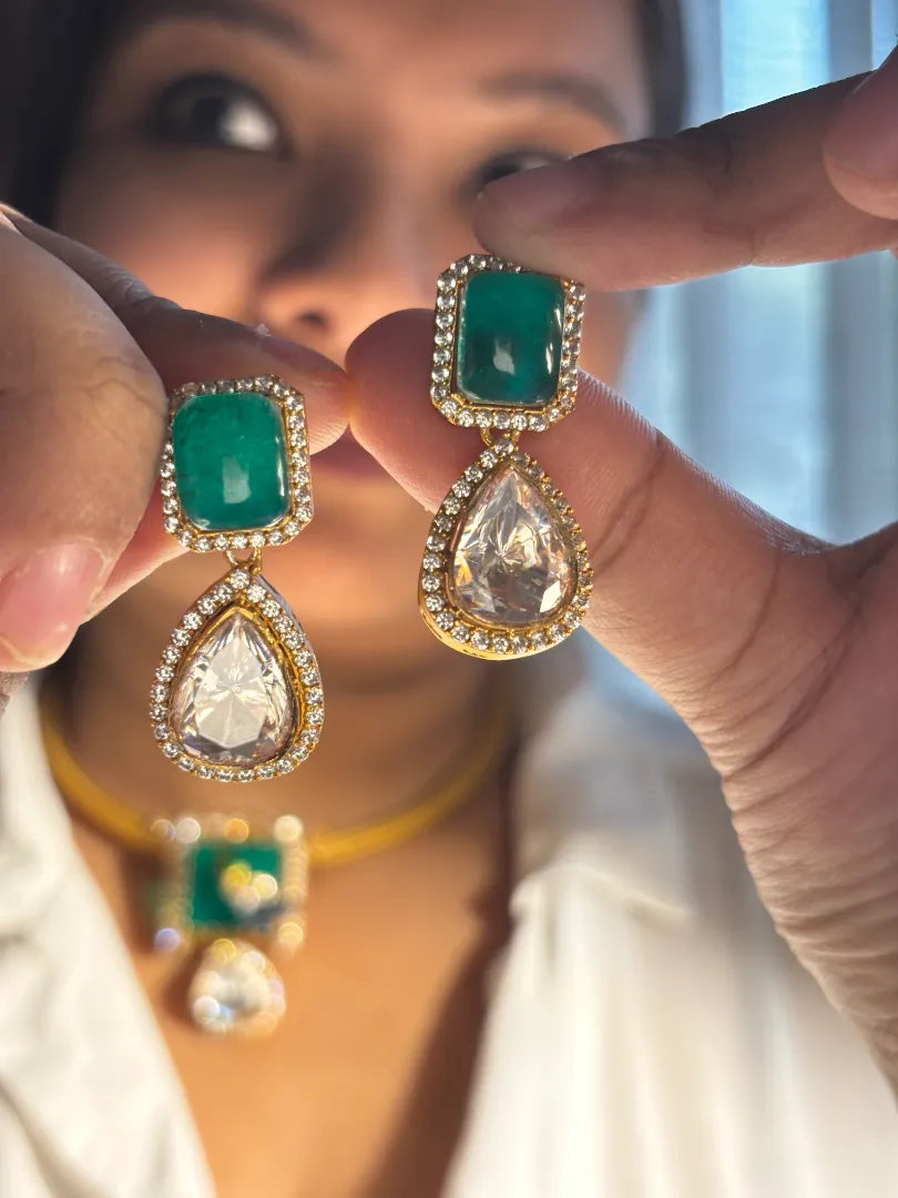 Iraaya Green Hasli Set