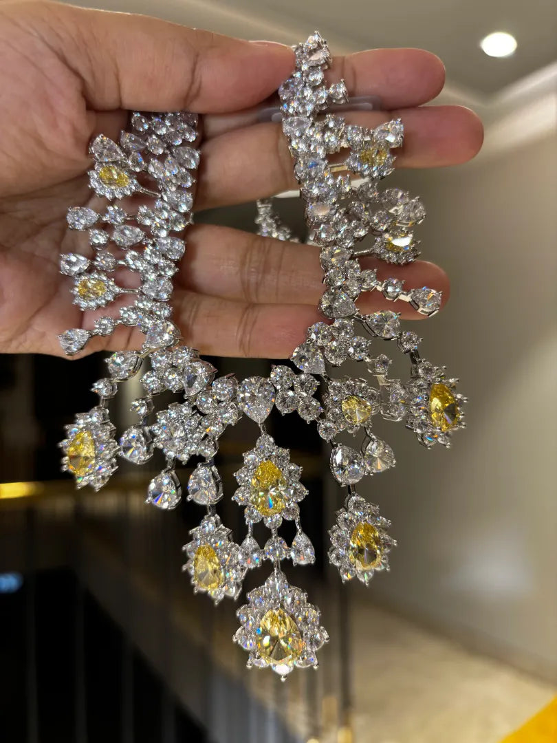 Aurora Amber Kiss Citrine Necklace