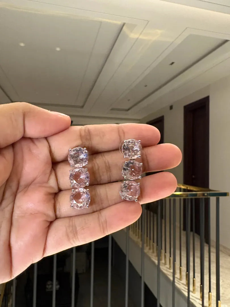 Lila Pink Sapphire Choker