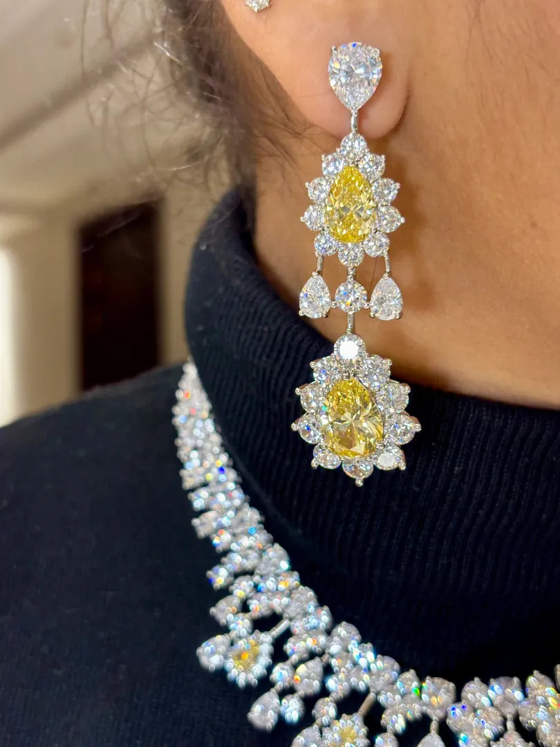 Aurora Amber Kiss Citrine Necklace