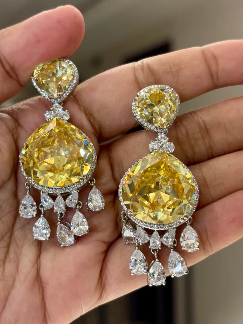 Aurora Golden Flame Citrine Necklace