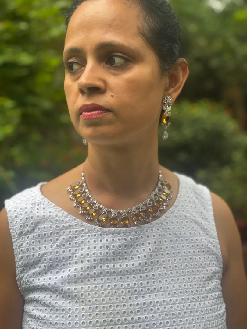 Aurora Sunrise Necklace Set