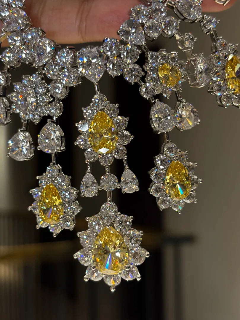 Aurora Amber Kiss Citrine Necklace